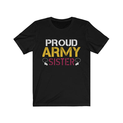 Proud Army Sister Unisex Short Sleeve Tee