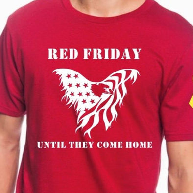Red Friday Eagle Flag T-shirts
