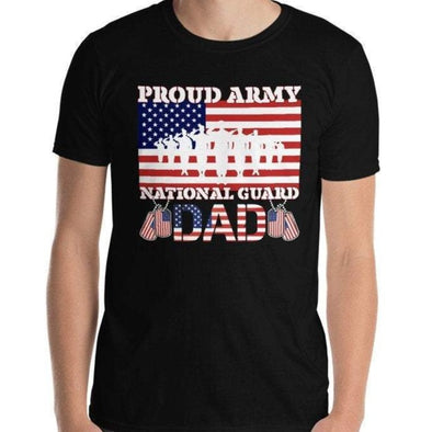 Proud Army National Guard Dad Shirt