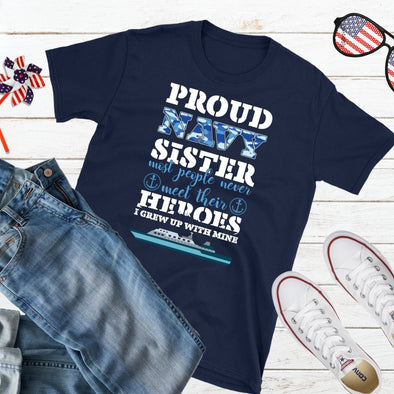 Proud Navy Sister Shirt