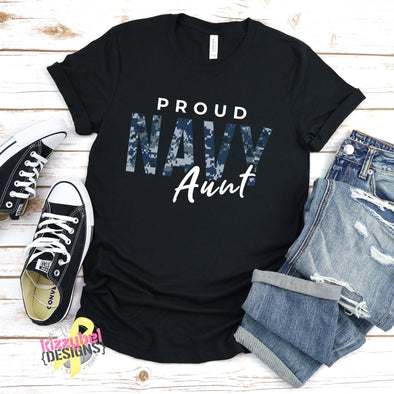 Navy Aunt Shirt