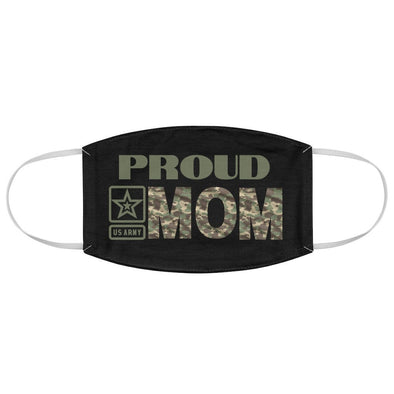 Proud Army Mom Fabric Face Mask