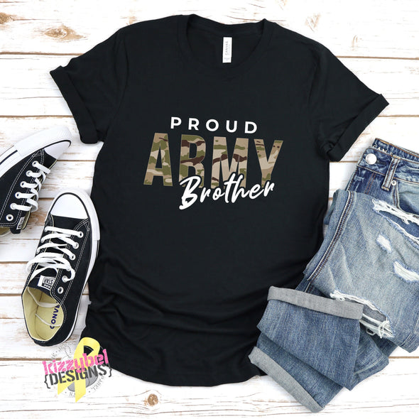 Proud Army Brother Shirt