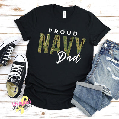 Proud Navy Dad Shirt