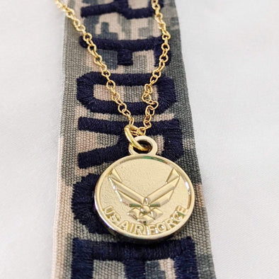 Air Force Logo mom Necklace