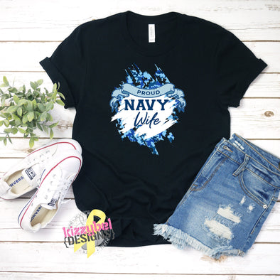 Proud Navy Wife Shirt