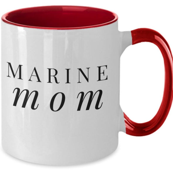 Minimalist Marine Mom Mug