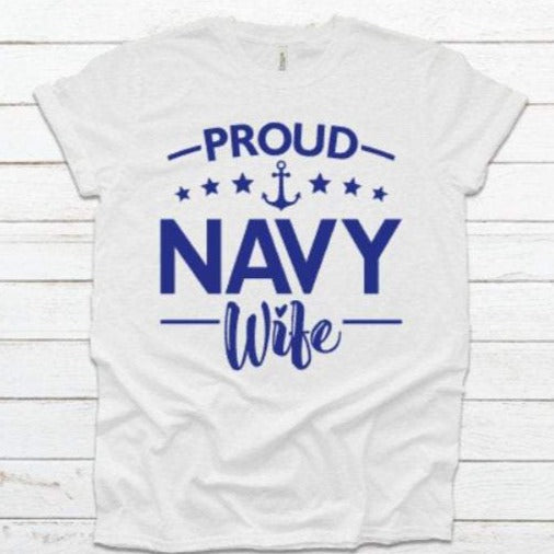 Proud Navy Wife Shirt,