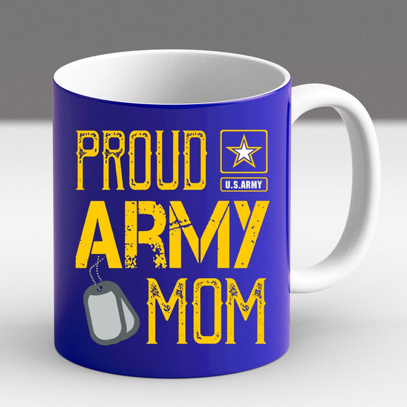 Proud Army Mom mug