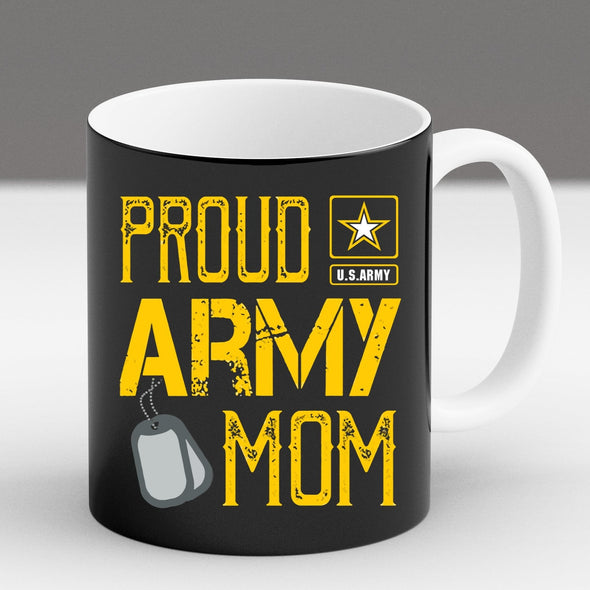 Proud Army Mom mug