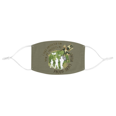 Proud Army Mom Reusable Face Mask