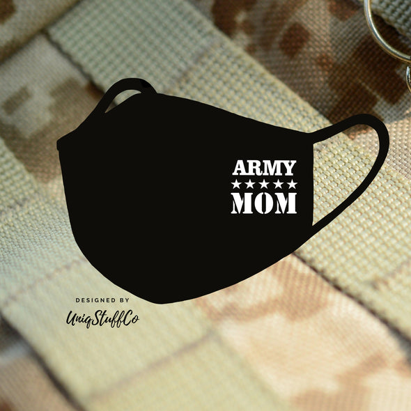 US Army Mom Face Mask Reusable