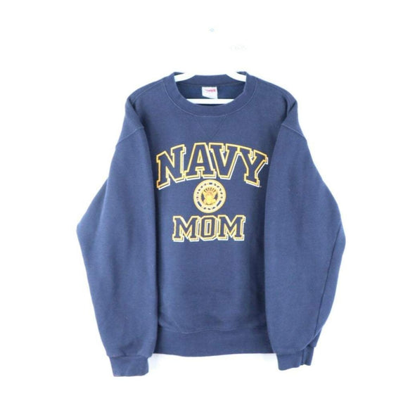 US Navy Mom Spell Out Sweatshirt