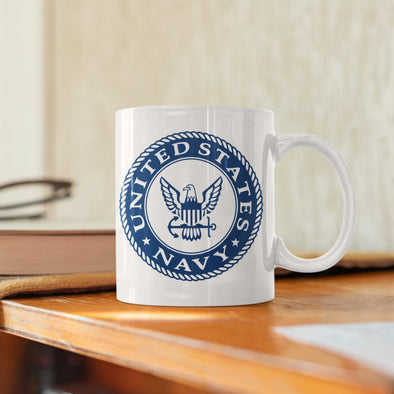 United States Navy mom Blue Tea & Coffee Mug