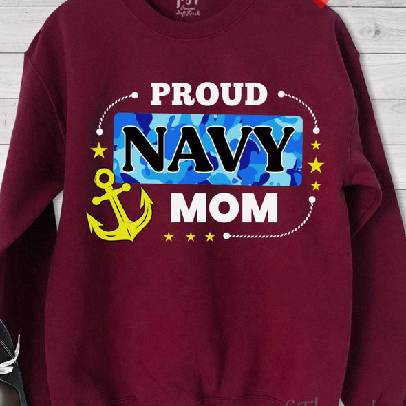 Proud Navy Sweatshirt