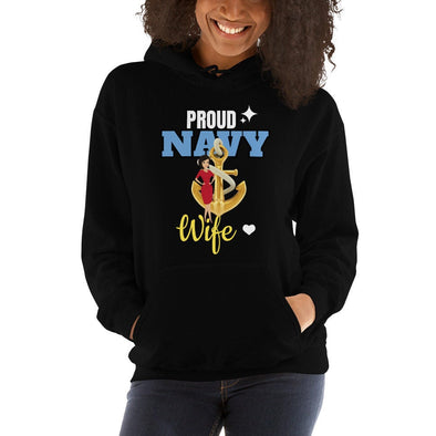 Proud Navy Wife hoodie cool trendy apparel