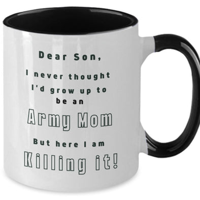 Army Mom Mug coffee mug
