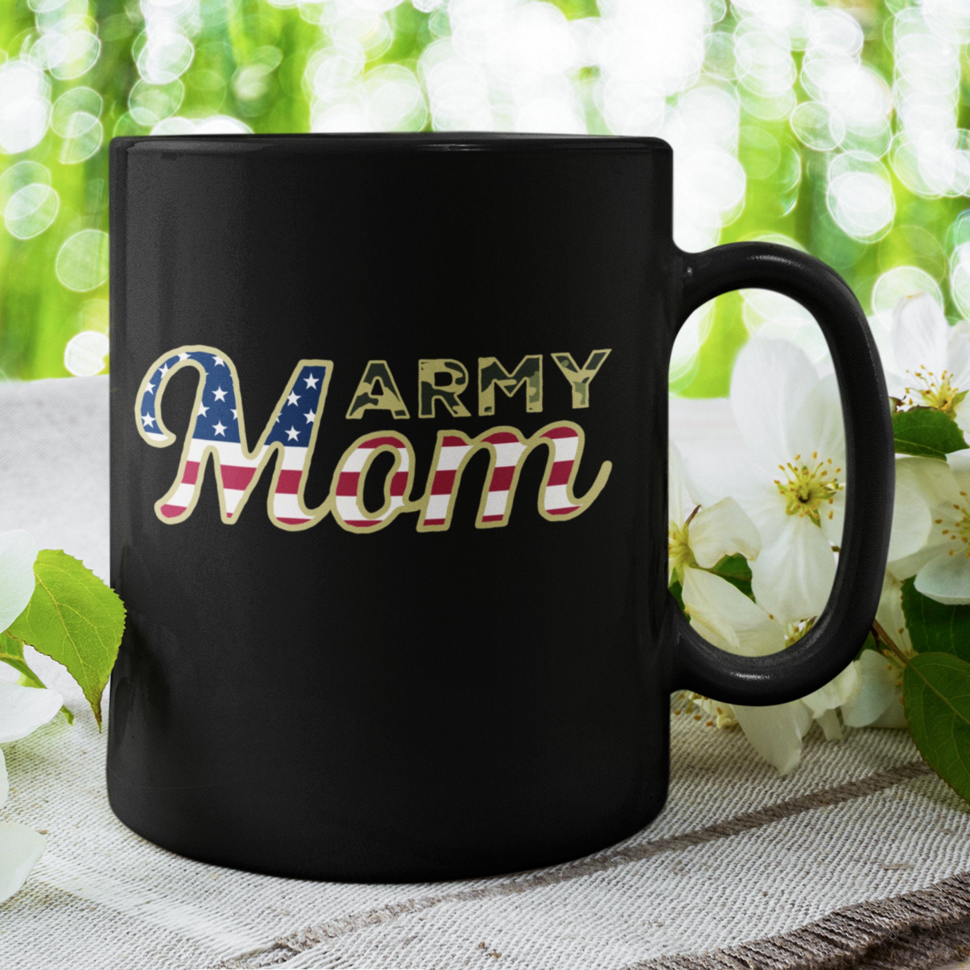 Army hot sale mom mug