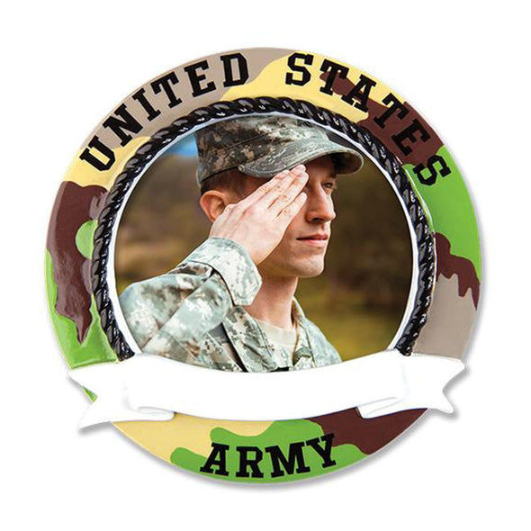 United States Army Picture Frame Ornament