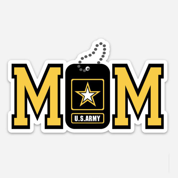 US ARMY MOM Vinyl Stickers decal