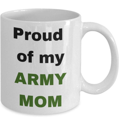 proud of my army mom mug coffee cup