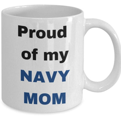 Navy mom mug coffee cup