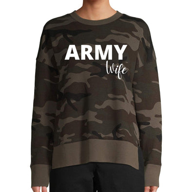 Army Wife Crewneck Sweatshirt
