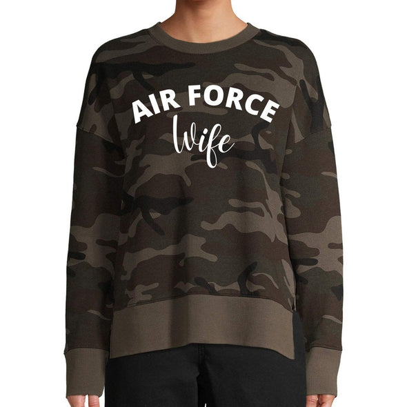 Air Force Wife Crewneck Sweatshirt