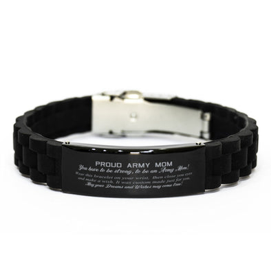 Bracelets proud Army Mom Stainless Steel
