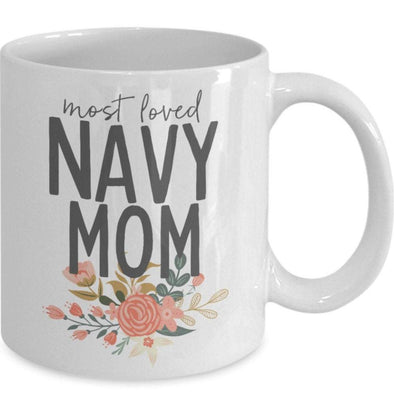 Navy Mom Gift coffee mug