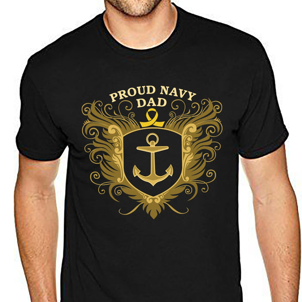 Proud Navy Dad Gift Shirt