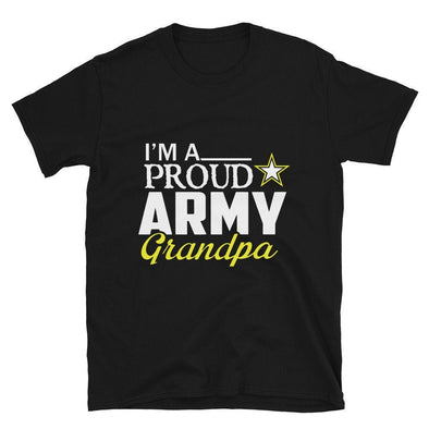 I'm a Proud Army Grandpa Short sleeve Unisex t-shirt