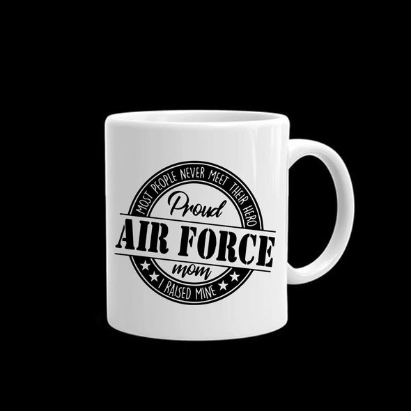 Proud Air Force Mom mug