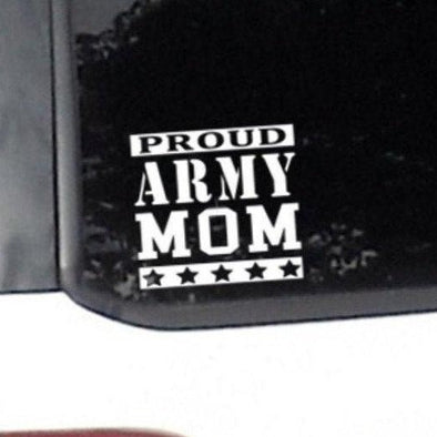 Proud Army Mom Decal vinyl sticker