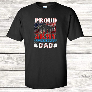 Proud Army National Guard Dad shirt