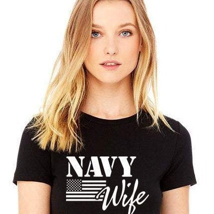 Navy Wife Women's T-Shirt