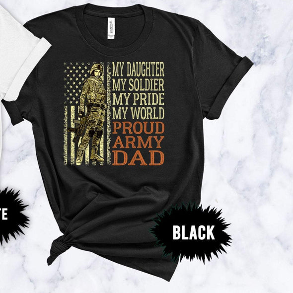 Proud Army Dad T-shirt,