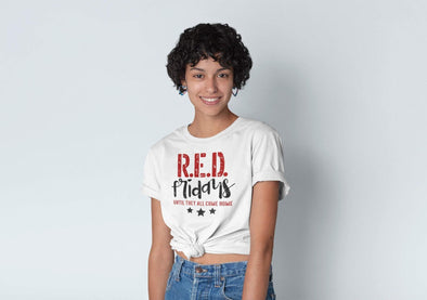 RED Fridays until they all come home, unisex shirt