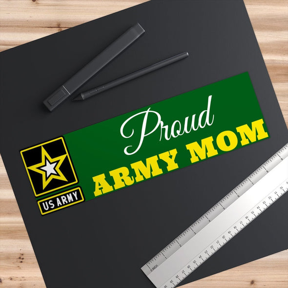 Proud Army Mom Bumper Stickers