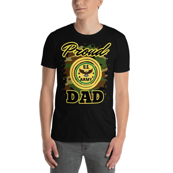 Short-Sleeve T-Shirt Proud US Army dad