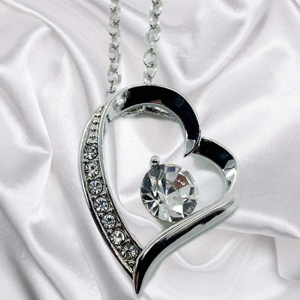 To My Army Wife Silver Necklace