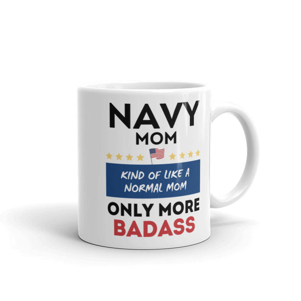 Proud Navy Mom Mug