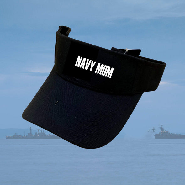 Navy Mom sun Visor Hat for Outdoor