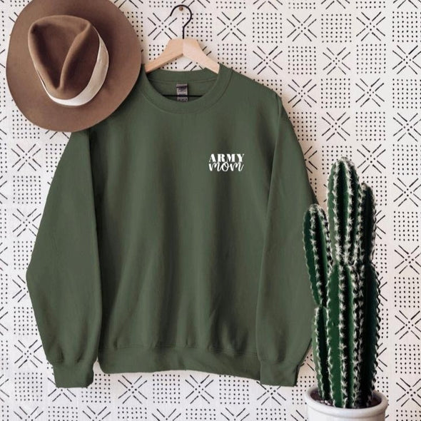 Army mom sweatshirt