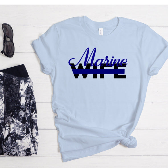 Marine Wife Unisex Short Sleeve
