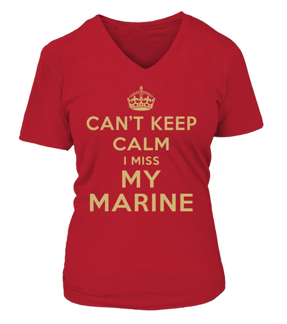 Marine Mom Can't Keep Calm T-shirts - MotherProud