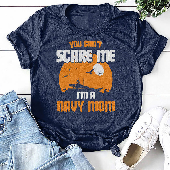 Halloween Scare Me Military Mom Family T-shirts