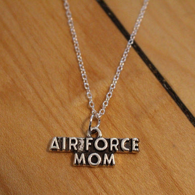 Air Force Mom Charm Necklace - MotherProud