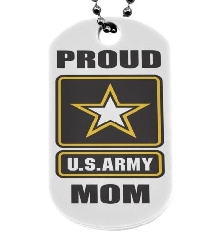 Military Mom Dog Tag Necklaces - MotherProud