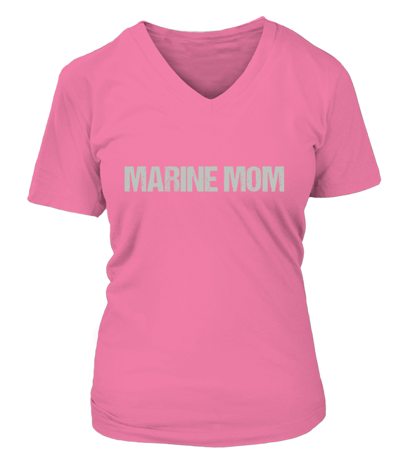 Never Underestimate Marine Mom T-shirts - MotherProud